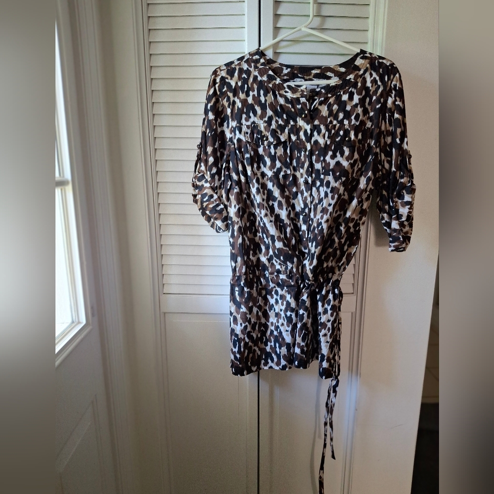 Leopard Print Women's Top